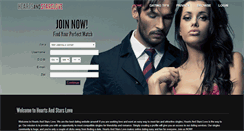 Desktop Screenshot of heartsandstarslove.com
